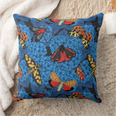 アジサイの蛾 クッション (ブランケット)