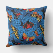 アジサイの蛾 クッション (裏面)