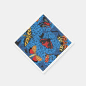 アジサイの蛾 スタンダードカクテルナプキン (角)