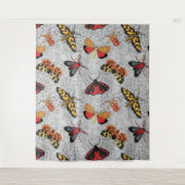 アジサイの蛾 タペストリー (正面)