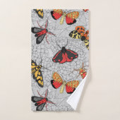 アジサイの蛾 バスタオルセット (ハンドタオル)