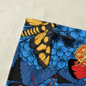 アジサイの蛾 ビーチタオル (インサイチュ)