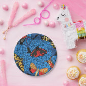 アジサイの蛾 ペーパープレート (パーティー)