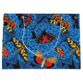 アジサイの蛾 ラージペーパーバッグ (正面)