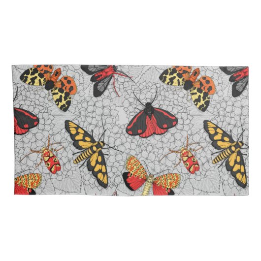 アジサイの蛾 枕カバー (裏面-右)