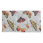 アジサイの蛾 枕カバー (裏面-左)