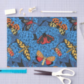 アジサイの蛾 薄葉紙 (クラフト)