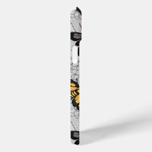 アジサイの蛾 Case-Mate iPhoneケース (裏面 / 右)