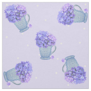 アジサイの開花の生地 ファブリック