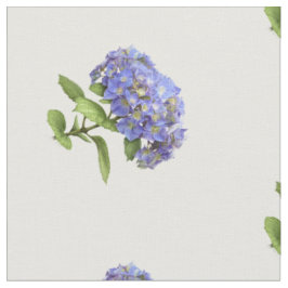 アジサイの青い花 ファブリック