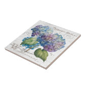 アジサイはモノグラム開きます タイル (側面)