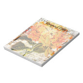 アジサイパーソナライズされた ノートパッド (回転)