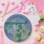 アジサイビーチ結婚式 ペーパープレート (パーティー)