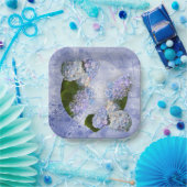 アジサイファンシーア ペーパープレート (パーティー)