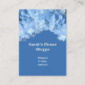 アジサイフェミニン名刺 名刺 (正面)