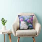 アジサイフェレット及びミツバチ装飾用クッション クッション (椅子)