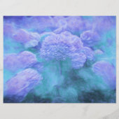 アジサイフローラシックパープルティール（緑がかった色）ヴィンテージ (裏面)