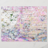 アジサイフローラピンクカントリーヴィンテージウッド (裏面)