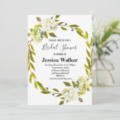 アジサイフローラブライダルシャワー 招待状 (スタンド正面)