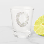 アジサイリース ショットグラス (裏面)