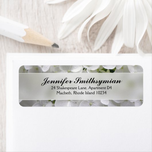 アジサイ住所 シール (インサイチュ)