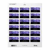 アジサイ住所 シール (フルシート)