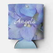 アジサイ写真モノグラム 缶クーラー (正面)