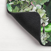 アジサイ及びButterfairies マウスパッド (コーナー)