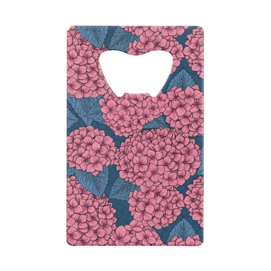 アジサイ園 クレジットカード栓抜き (正面)