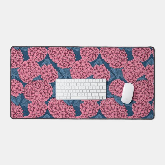 アジサイ園 デスクマット (キーボード&マウス)