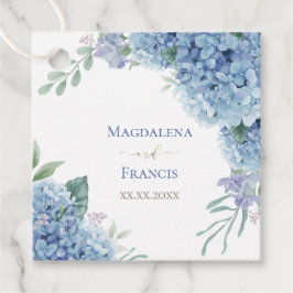 アジサイ幾何学模様 | 結婚s フェイバータグ