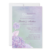 アジサイ庭園の結婚式リハーサルディナー