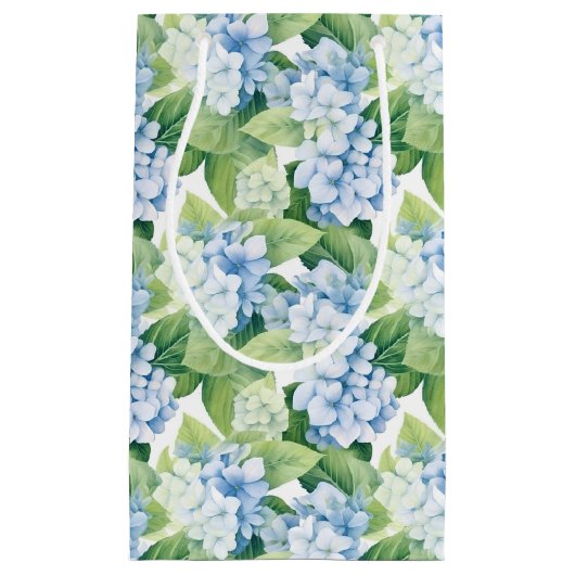 アジサイ抱き枕 スモールペーパーバッグ (正面)