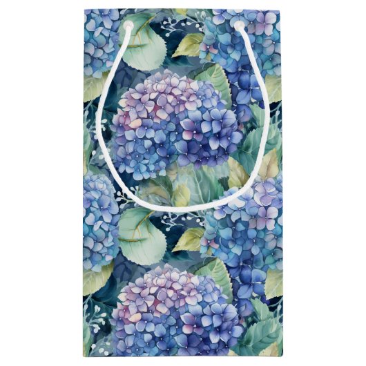 アジサイ抱き枕 スモールペーパーバッグ (裏面)