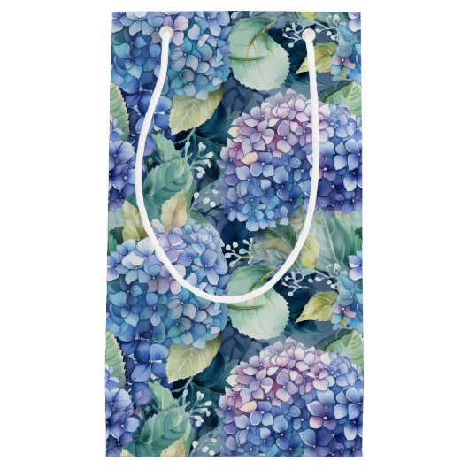 アジサイ抱き枕 スモールペーパーバッグ (正面)