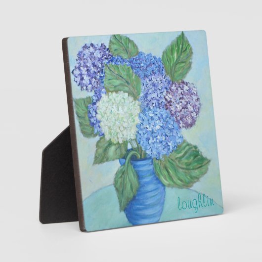 アジサイ斑 フォトプラーク (正面)