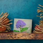 アジサイ斑 フォトプラーク (側面)