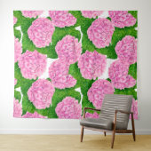 アジサイ柄 タペストリー (インサイチュ(横))