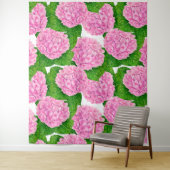 アジサイ柄 タペストリー (インサイチュ)