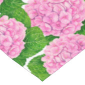 アジサイ柄 テーブルクロス (アングル)