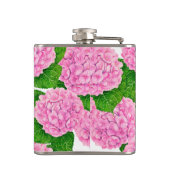 アジサイ柄 フラスク (裏面)