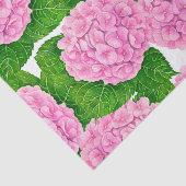 アジサイ柄 薄葉紙 (詳細)