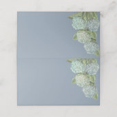 アジサイ空白の座席表 プレイスカード (外部開封)