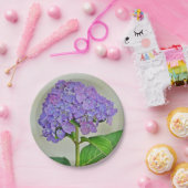 アジサイ紙プレート ペーパープレート (パーティー)