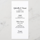 アジサイ素朴アカウボーイブーツウェスタン結婚ズメニュー メニュー (裏面)