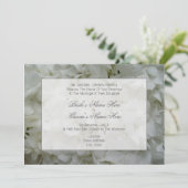 アジサイ結婚式招待状-花嫁の両親から 招待状 (スタンド正面)