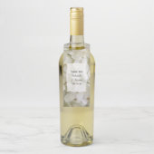 アジサイ結婚花 ボトルネックタグ (ボトル)