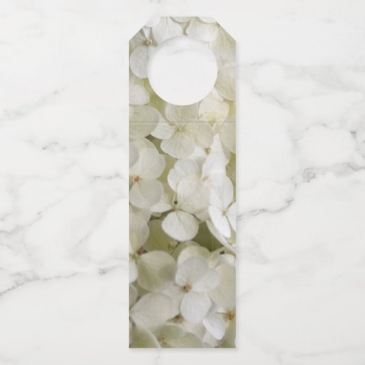 アジサイ結婚花 ボトルネックタグ (裏面)