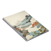 アジサイ絵画ガーデンアウトドア。 ノートブック (右側)