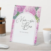 アジサイ赤ちゃんシャワーマムオーサバー 台座サイン (インサイチュ)